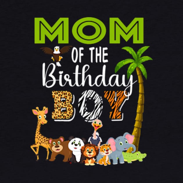 Mom of The Birthday Boy Wild Zoo Theme Safari Party by Eduardo